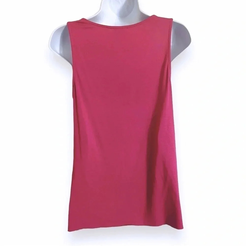 Anthropologie Y2K Lace Romantic Fairy Tank Top Raspberry Yellow Size XS USA - Picture 5 of 8